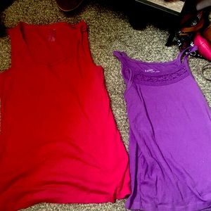 Two large tank tops very comfy